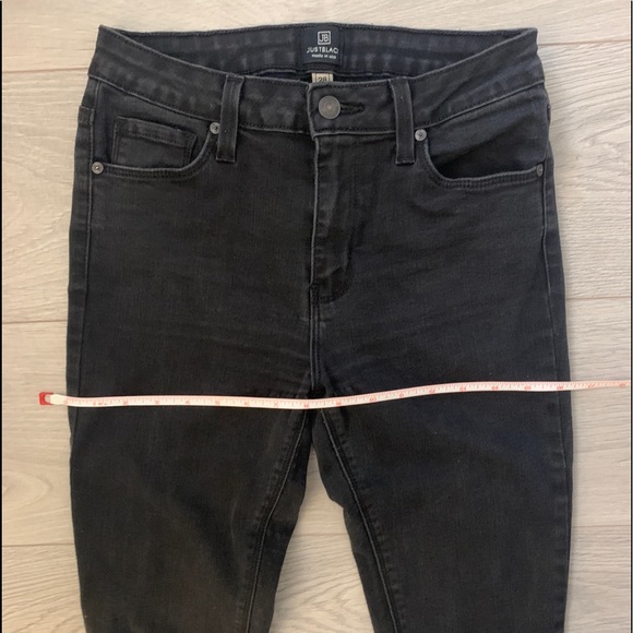 Just Black high rise black stretch skinny jeans - Picture 5 of 6
